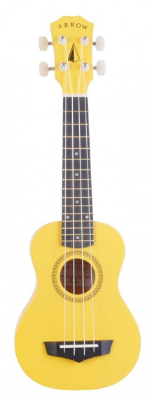 Zestaw Ukulele Arrow PB10YW Pokrowiec + Stojak + Kapo