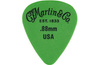 Martin Pick Pack351 Delrin 88mm GREEN kostki do gitary