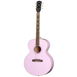 Epiphone J-180 LS (Incl. Hard Case) Pink gitara elektro-akustyczna