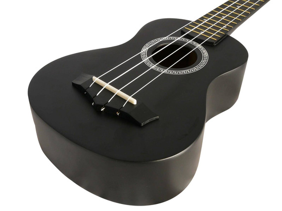 Zestaw Arrow Ukulele PB10 BK + Pokrowiec + Stojak + Kapo
