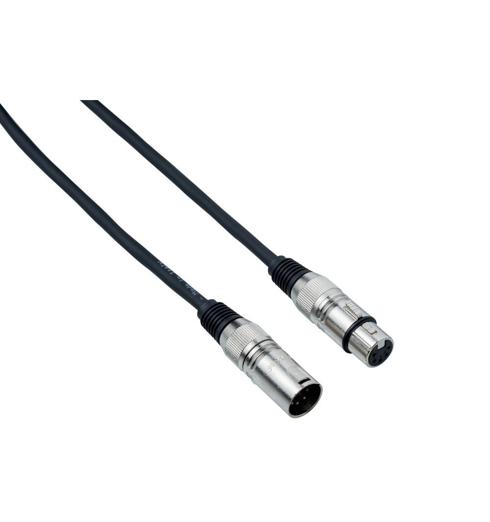 Kabel DMX Bespeco DMX200 - kabel cannon mski na cannon eski 5P, 2m