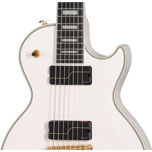 Gitara Elektryczna Epiphone Matt Heafy Origins Les Paul Custom 7-String Bone White