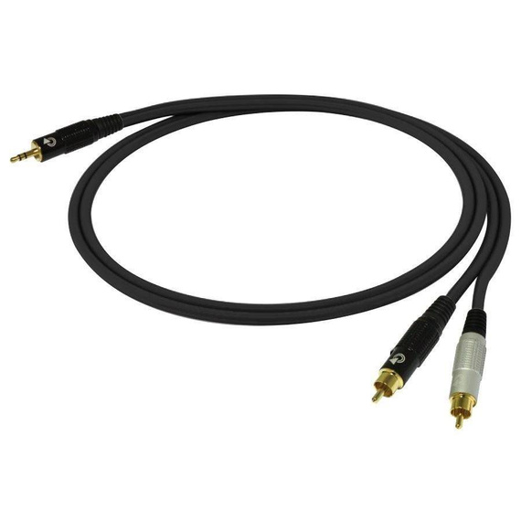 Bespeco EAYMSR300 – kabel TRS 3.5 mm – 2x RCA 3 m