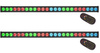 Zestaw 2x FRACTAL BAR LED 24X3W Black + Pilot