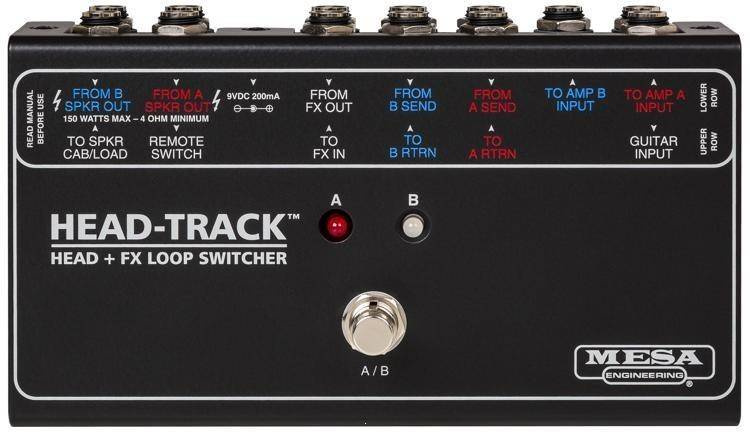 Mesa Boogie Head Track - switcher