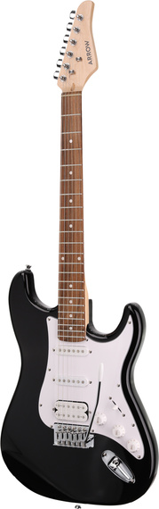 Arrow Tonecaster ST211 Abyss Black Rosewood/White – gitara elektryczna