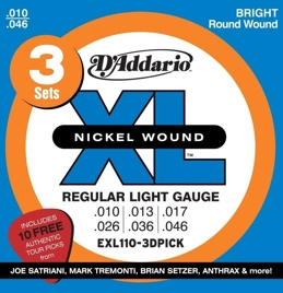 D'Addario EXL110-3DPICK