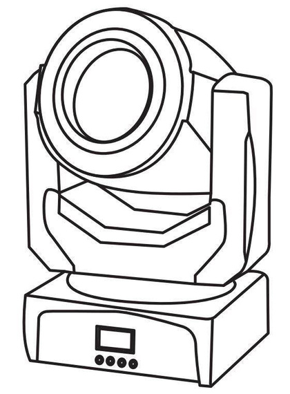 Fractal Lights PRISM 60 PLUS – efekt świetlny LED