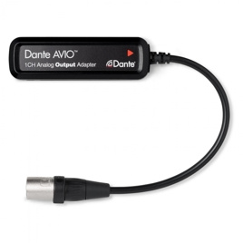 Audinate AVIO analog Output 1 CH adapter