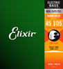 Struny do gitary basowej Elixir 14077 NanoWeb Long Scale 45-105