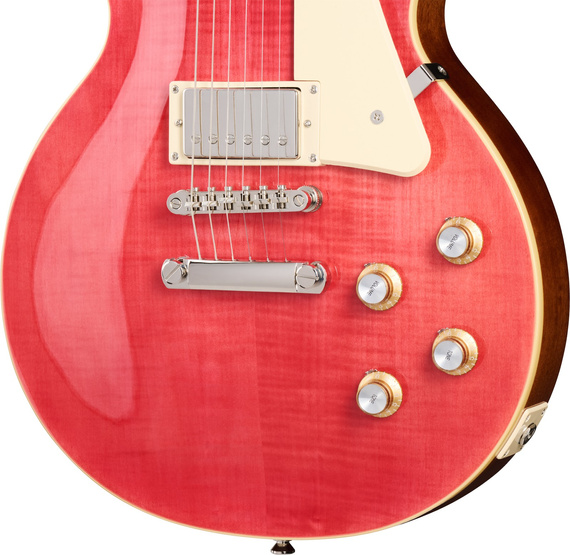 Epiphone Les Paul Standard 60s Figured (Incl. Premium Gig Bag) Fucshia gitara elektryczna