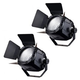 Zestaw Fractal Lights 2x PAR LED COB 100 W WW