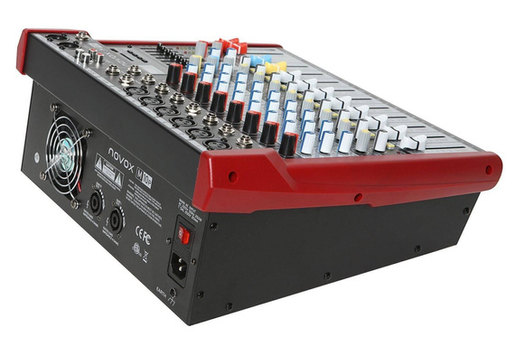 Novox M10P power mikser 8 kan 600W DSP - MP3 USB