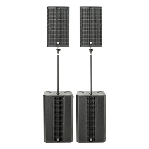 HK Audio HK Power Pack (2x Linear 5 112 XA, 2 Linear Sub 2000 A, 4x covers, 2x Speaker Mounting Pole) – zestaw nagłośnieniowy