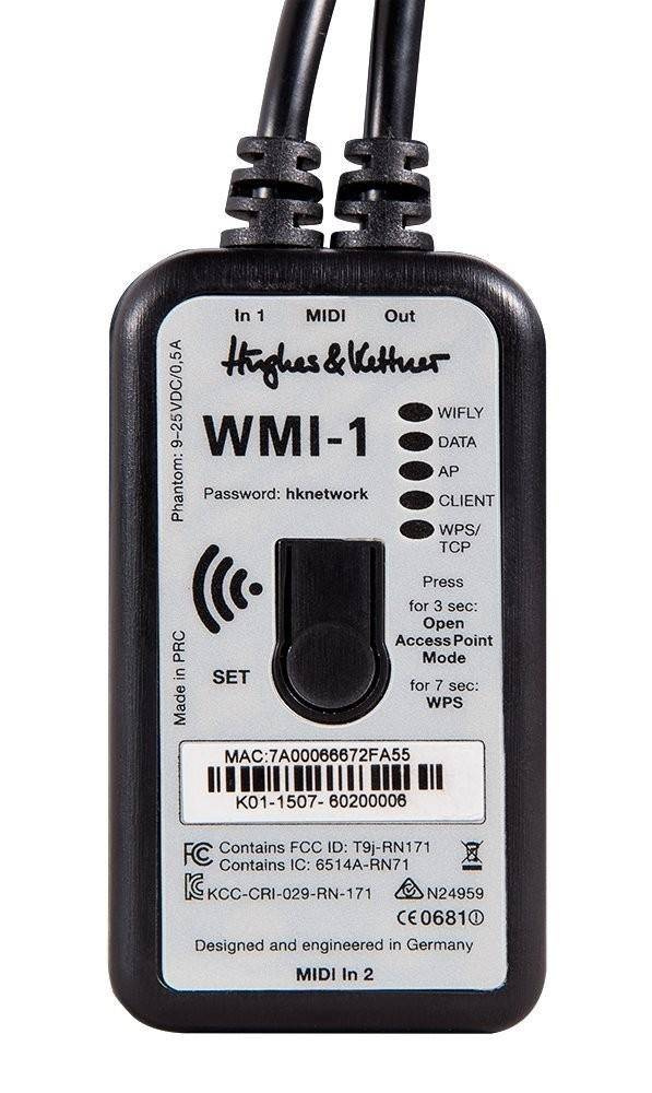 Hughes & Kettner WMI-1 Wi-Fi MIDI interface for GrandMeister sterownik wireless