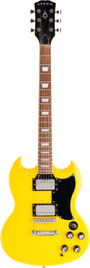 Arrow Twincut SG22 Banana Custard Rosewood/Black – gitara elektryczna