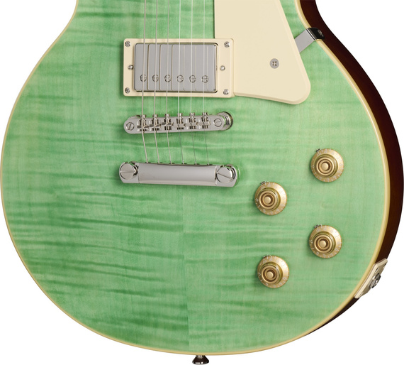 Epiphone Les Paul Standard 50s Figured (Incl. Premium Gig Bag) Seafoam Green gitara elektryczna