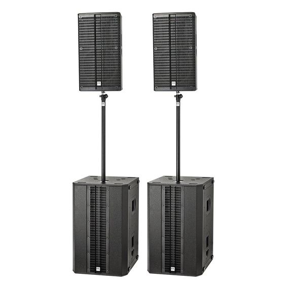 HK Audio HK Power Pack (2x Linear 5 112 XA, 2 Linear Sub 2000 A, 4x covers, 2x Speaker Mounting Pole) – zestaw nagłośnieniowy