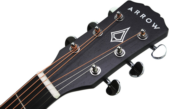 Arrow Raw Series Black - gitara akustyczna