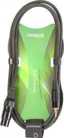 Kabel XLR żeński - TRS 3.5mm stereo Bespeco EAMFX150 1,5m