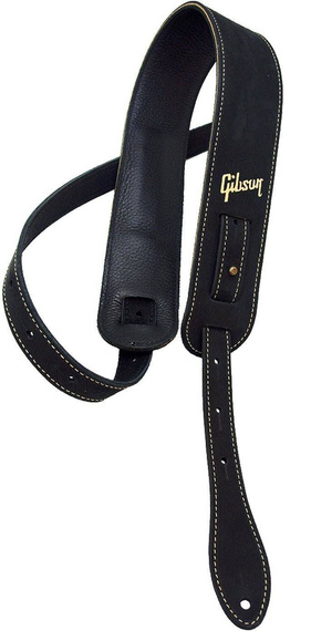 Pasek gitarowy Gibson The Nubuck Strap, black