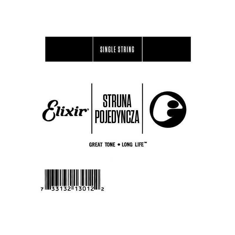 Pojedyncza struna gitarowa Elixir 13016 PL016