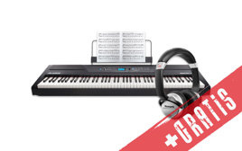Zestaw pianino cyfrowe Alesis Recital Pro + Słuchawki