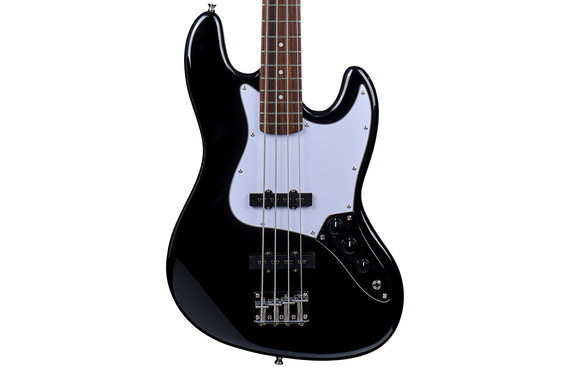 Gitara basowa ARROW Louisiana 4 Bass Night Black Rosewood/White