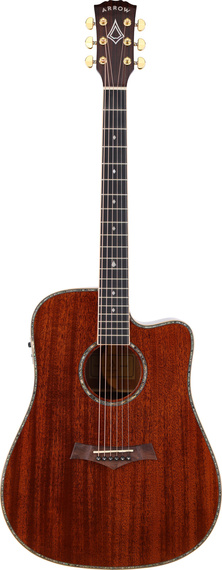 Arrow Platinum Elite D CE MH/MH Mahogany/Mahogany - gitara elektroakustyczna