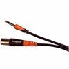 Kabel XLR - Jack 6.3mm TRS Bespeco SLSM100 1m