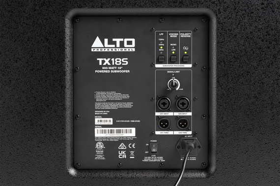 Alto TX 18S - subbas aktywny