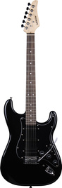 Gitara elektryczna Arrow ST 211 Deep Black Rosewood/black