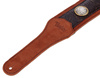 Taylor Grand Pacific Strap,Brn Lthr/Ni Concho,3" - pasek