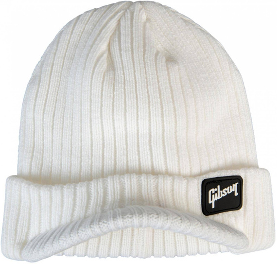 Gibson Radar Knit Beanie White – czapka zimowa