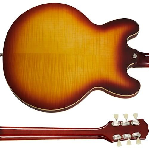 Epiphone ES335 Figured RTB Raspberry Tea Burst Gitara Elektryczna