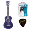 Zestaw Ukulele Arrow PB10BL + Kapodaster + Kostki