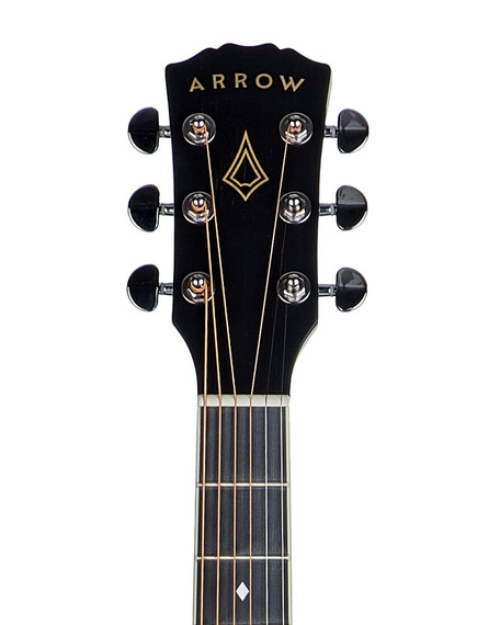 Arrow Gold A BLK Black - gitara akustyczna