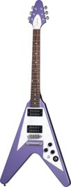 Gitara elektryczna Epiphone Kirk Hammett 1979 Flying V Purple Metallic