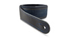Taylor Blue Denim Strap,Navy Leather Edges,2.5" - pasek