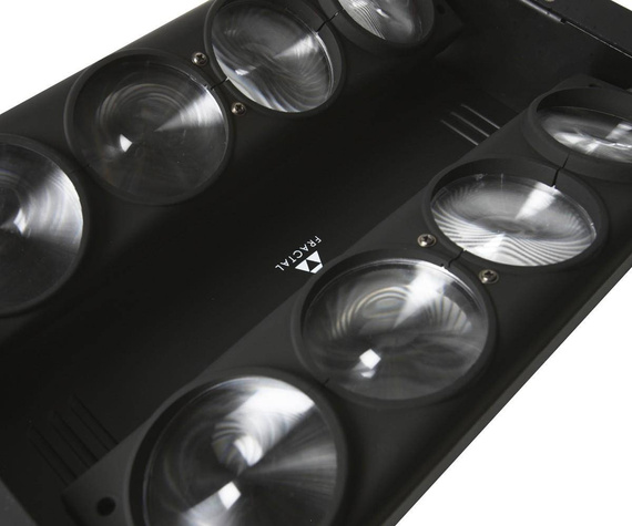 Fractal Lights PARTYSCOPE – efekt świetlny LED 8x10W