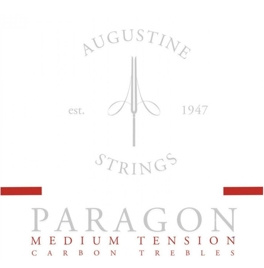 Struny do gitary klasycznej Augustine Paragon Red Medium karbonowe