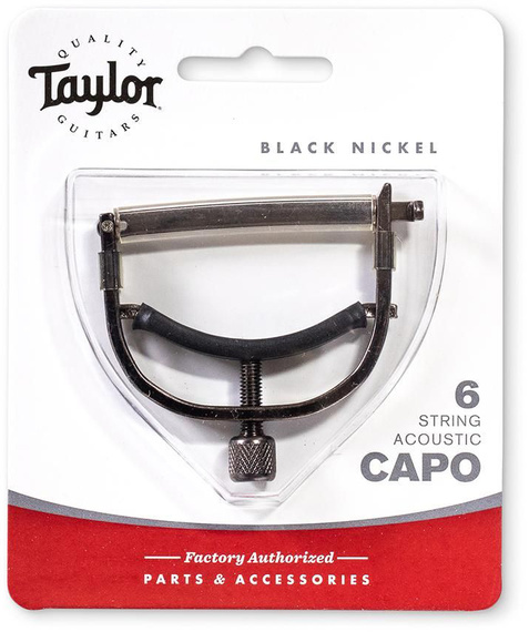 Taylor Capo,6-String,Black Nickel - kapodaster