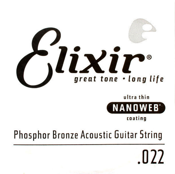 Elixir 14122 NW 022 Phosphor Bronze – struna do gitary akustycznej
