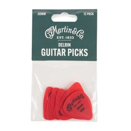 Martin Pick Pack351 Delrin 50mm RED kostki do gitary