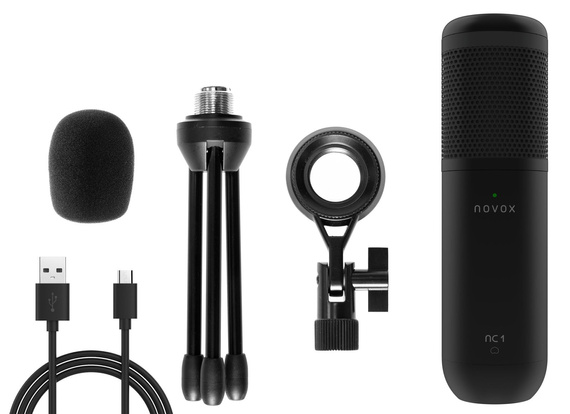 Novox NC1 USB-C – mikrofon pojemnościowy USB