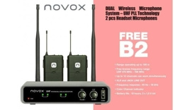 Novox FREE B2 – zestaw bezprzewodowy audio