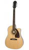 Epiphone J-15 EC Deluxe Fishman Presys-II Incl. Hard Case NA Natural zestaw gitara elektro-akustyczna z futerałem