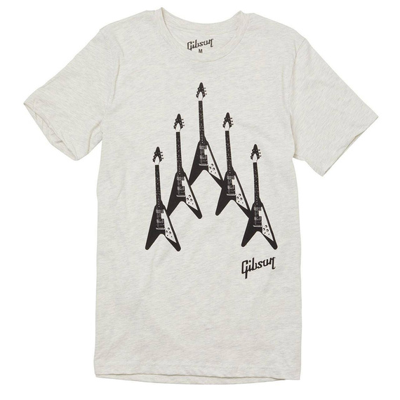 Gibson Flying V 'Formation' Tee - LG - koszulka
