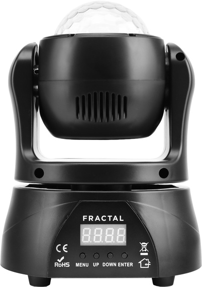 Fractal Lights Duoray Laserscope – głowa laserowa z kalejdoskopem