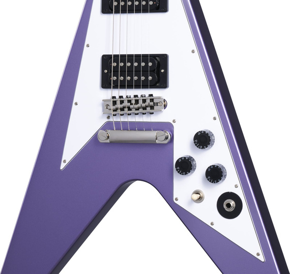 Gitara elektryczna Epiphone Kirk Hammett 1979 Flying V Purple Metallic
